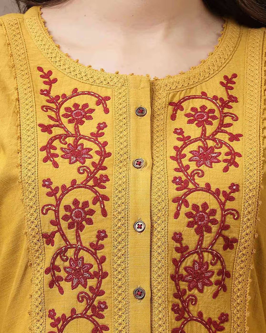 Embroidered Cotton Tunic