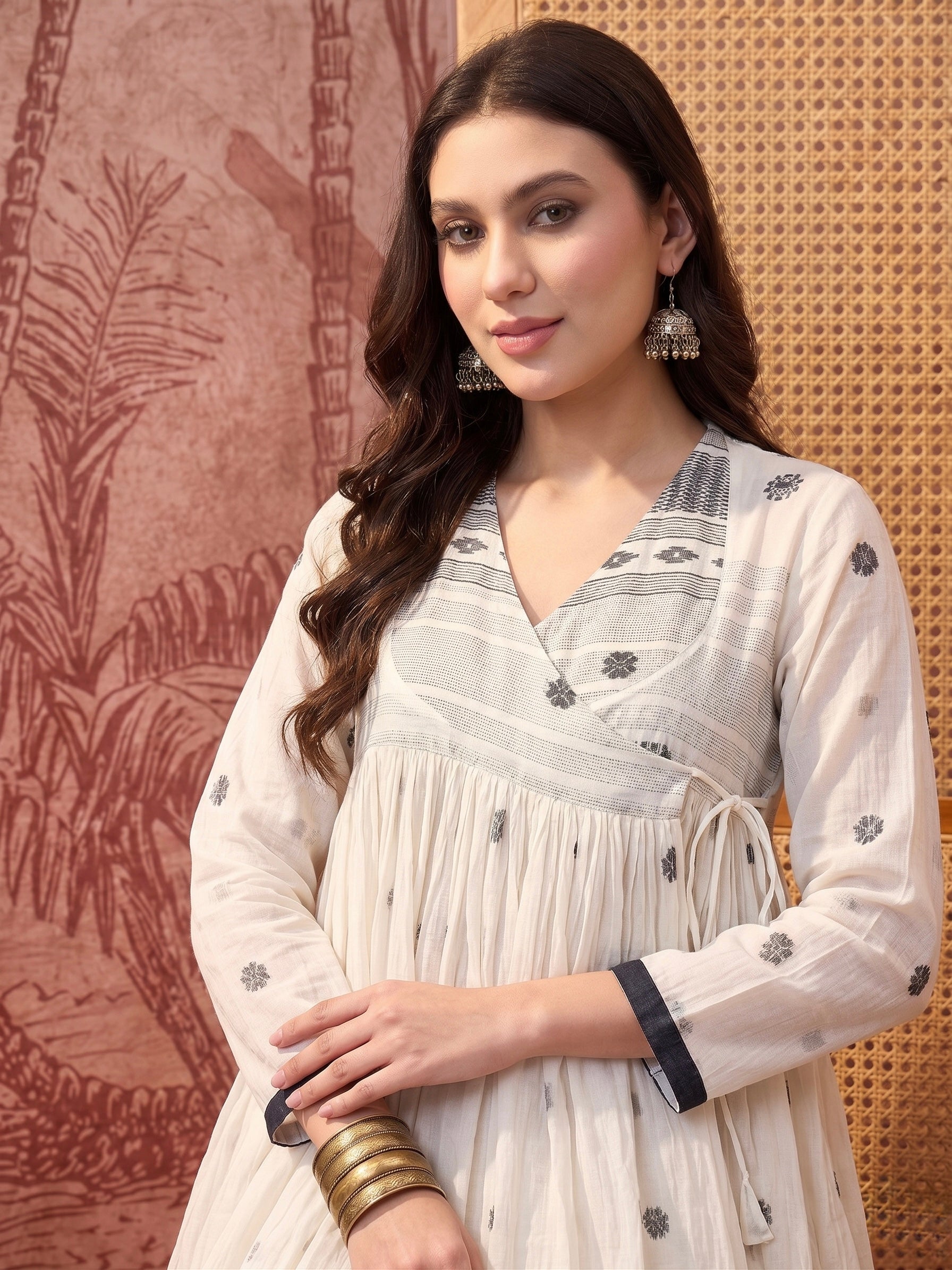 Angrakha-Style Tunic