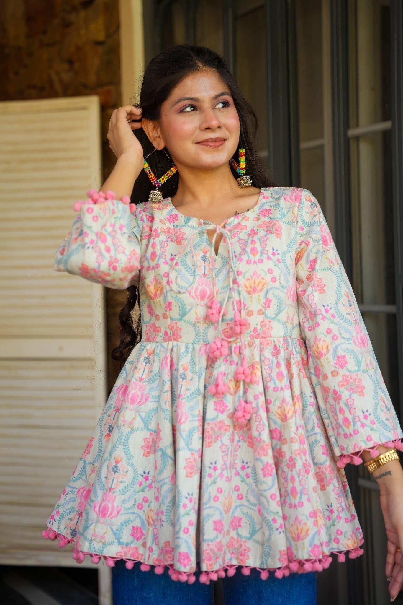 Loom & Lace Cotton Top