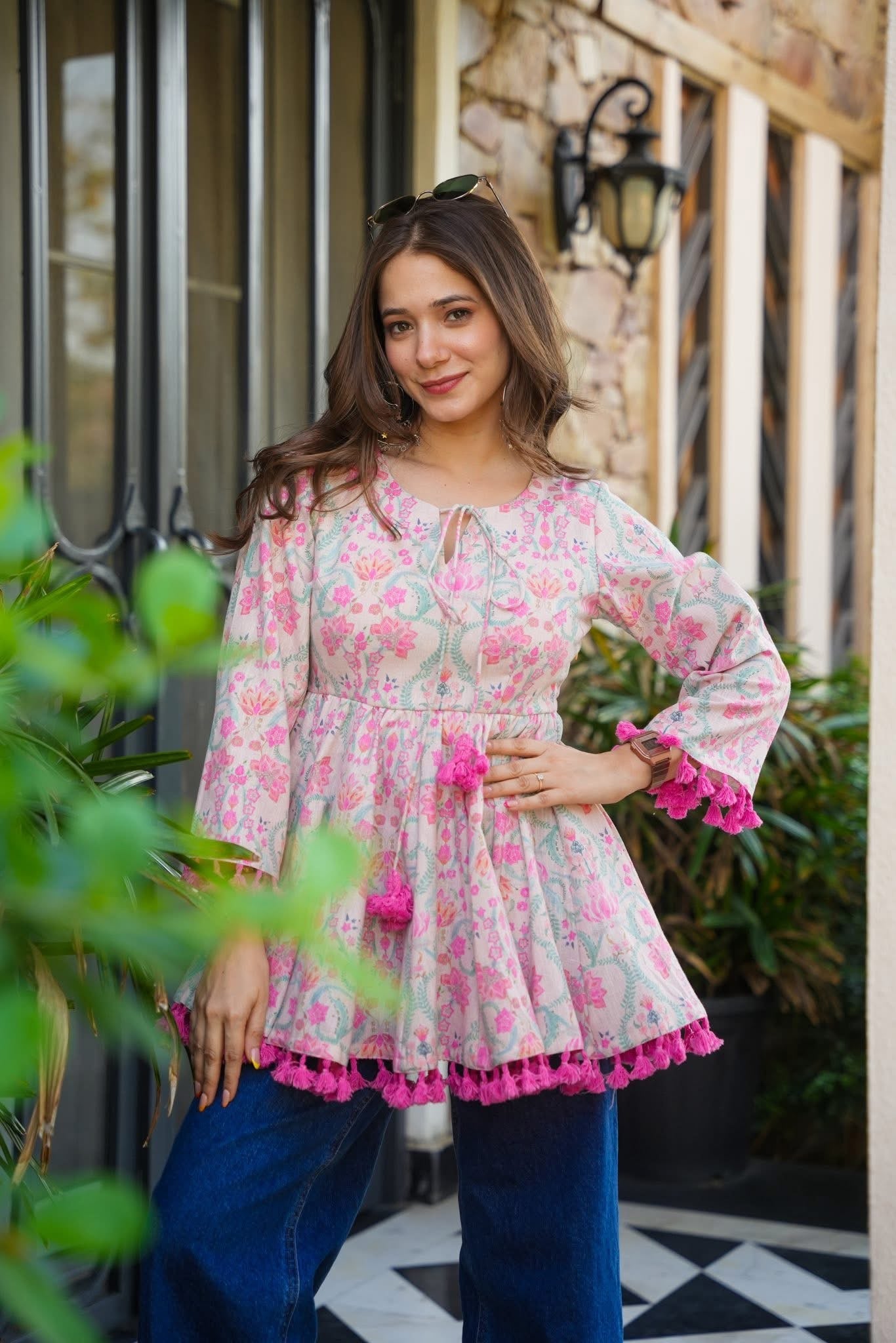 Velvet Breeze Cotton Top