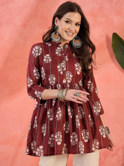 Printed Pure Cotton Tops
