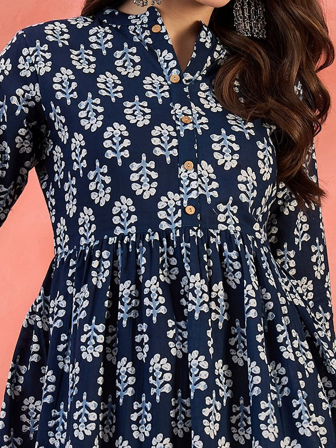 Printed Pure Cotton Tops